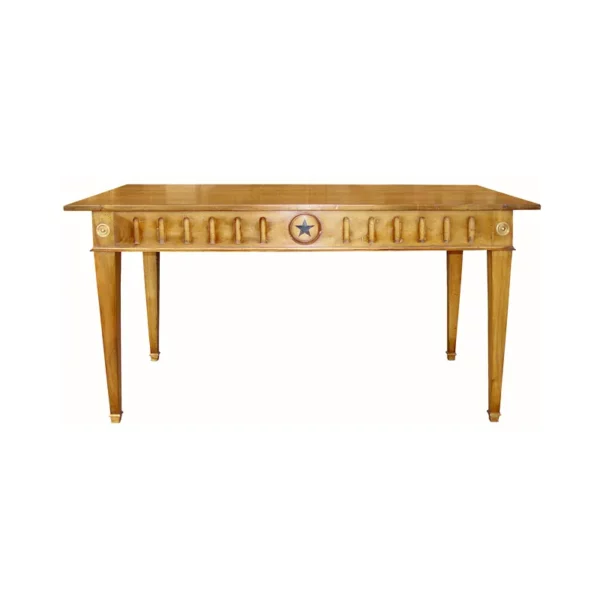 Table fermière Louis XVI rectangulaire <br />
 Réf. 652