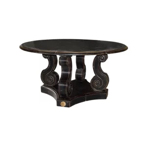 Baroque round table <br>Ref. 707