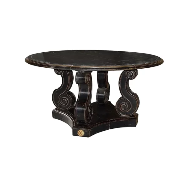 Table ronde baroque <br />
 Réf. 707