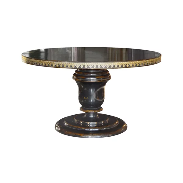 Table ronde XIXème à pied central <br />
 Réf. 721