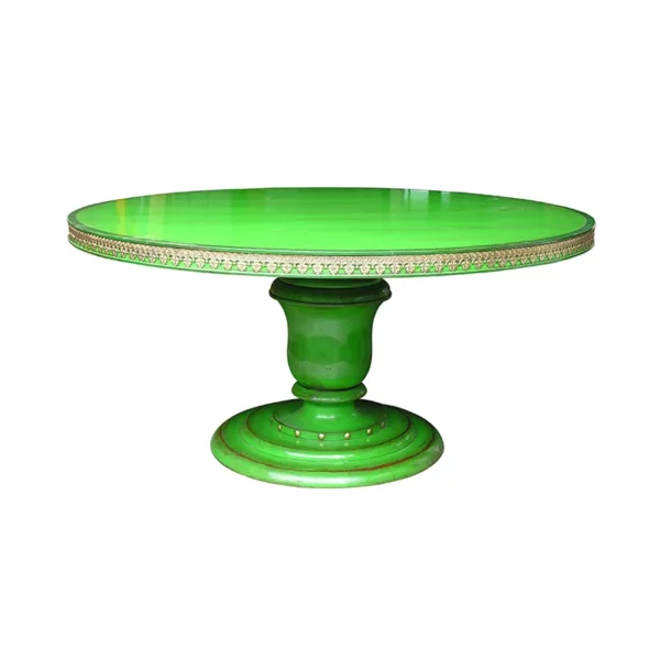 Table ronde XIXème à pied central <br />
 Réf. 721