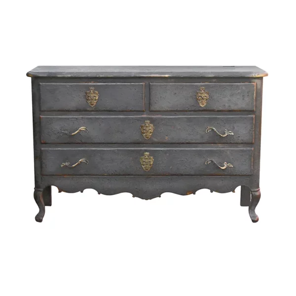 Gustave III chest of drawers countryside <br>Ref. 742