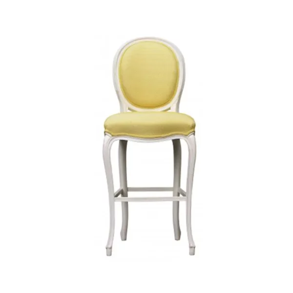 Tabouret de bar Régence médaillon <br /> Réf. 157BS