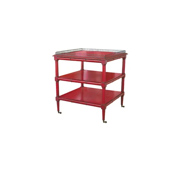 Table Bambou carrée <br />
 Réf. 701