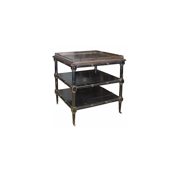 Table Bambou carrée <br />
 Réf. 701