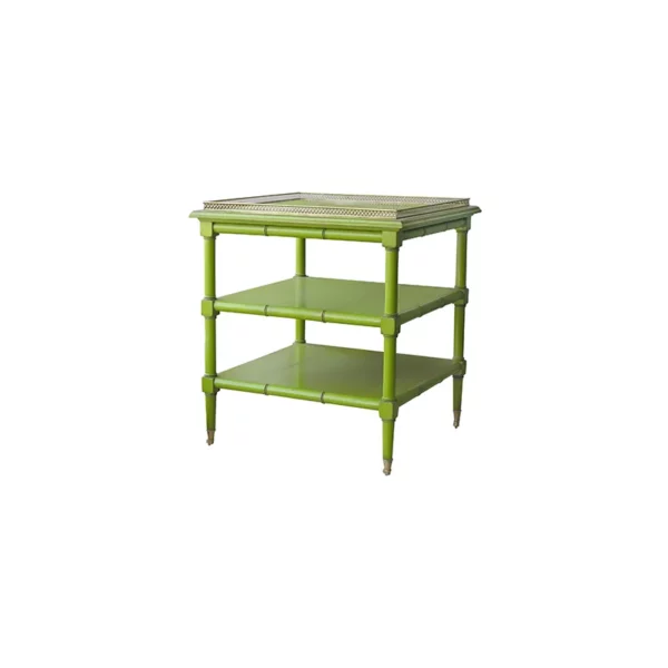 Table Bambou carrée <br />
 Réf. 701