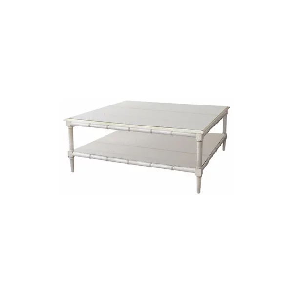Table Bambou carrée <br />
 Réf. 701BIS