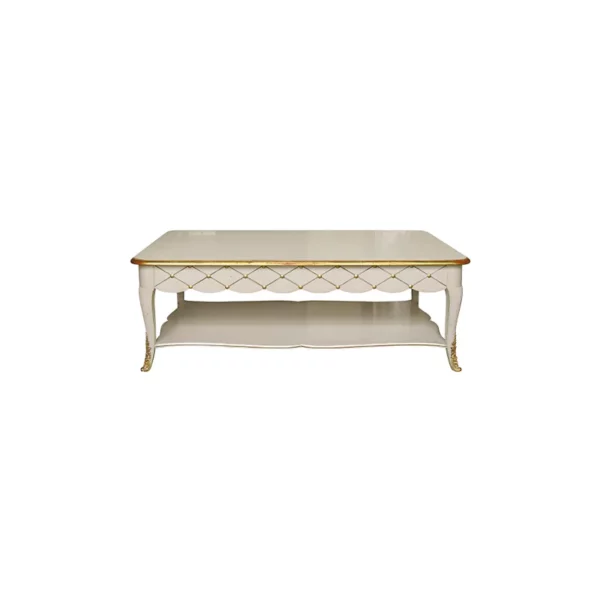 Table basse Régence C.C. rectangulaire <br />
 Réf. 739