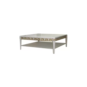Rectangular coffee table with Greek decor <br>Ref. 740