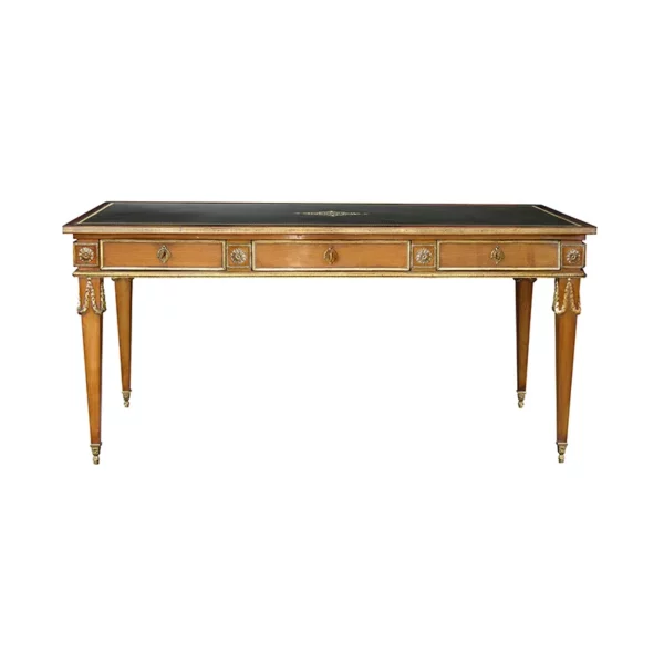 Bureau plat toutes faces Louis XVI <br />
 Réf. 780 – Image 2