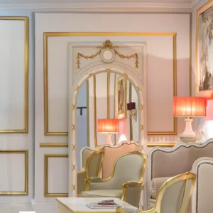Grand miroir de boiserie Louis XVI <br /> Réf. 801
