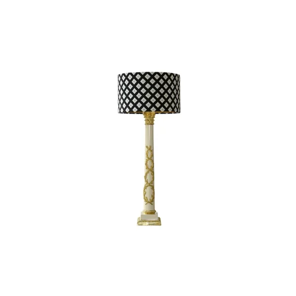 Lampe colonne corinthienne Régence <br />
 Réf. 803